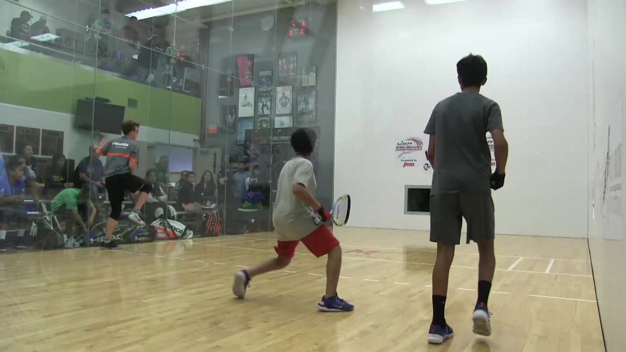 2019 National Junior Olympic Racquetball Championships Boys Doubles 14 Under