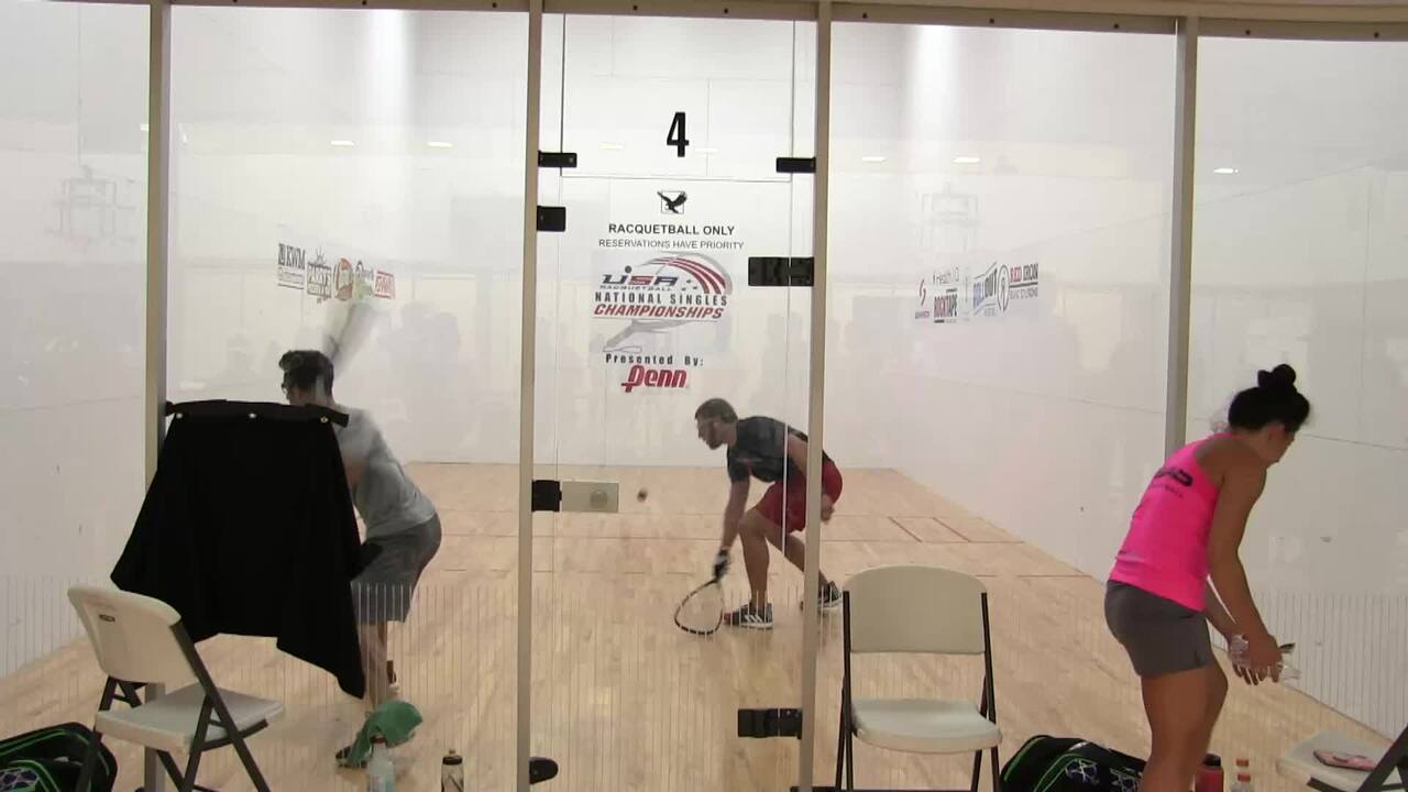 2019 National Singles Racquetball Championship Mens Semifinal