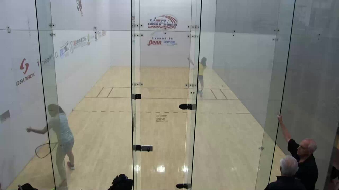 2019 National Intercollegiate Racquetball Championships Womens  Doubles #1 Gold