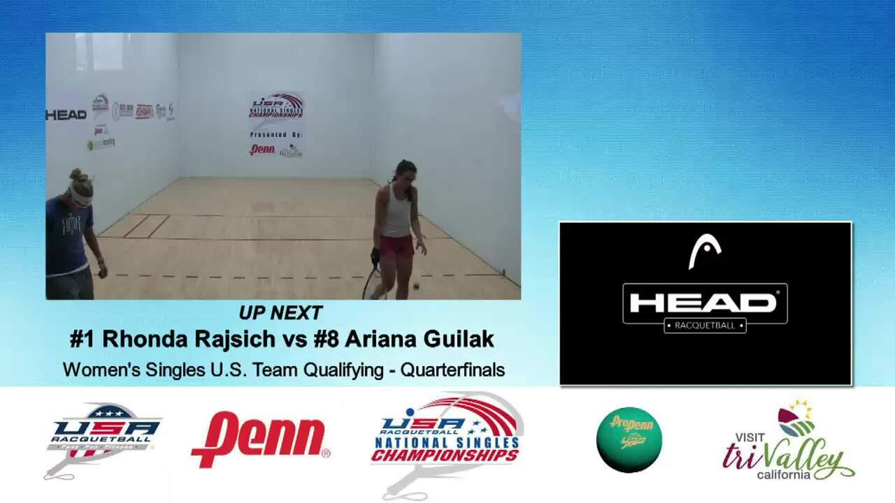 2018 National Singles Racquetball Championships Womens Quarterfinal