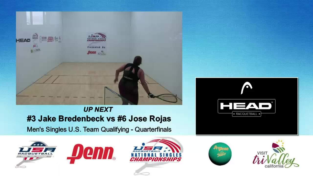2018 National Singles Racquetball Championships Womens Quarterfinal