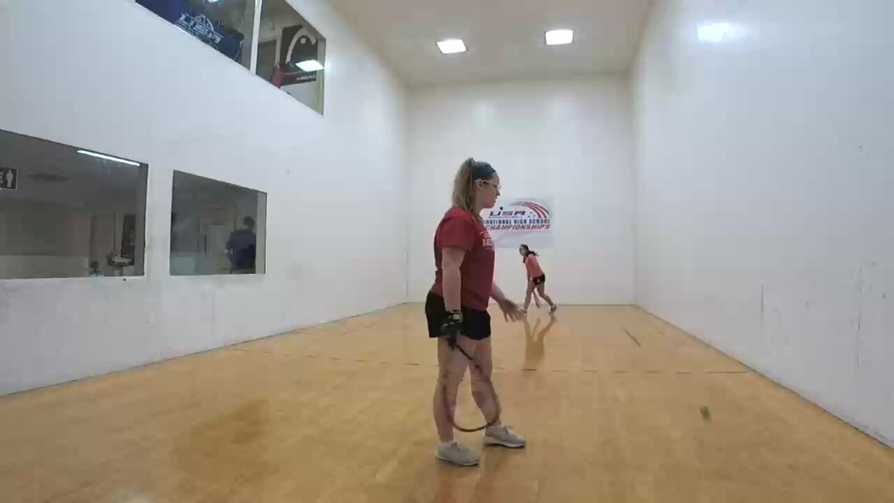 2019 National High School Racquetball Championships Girls Singles #6 Gold