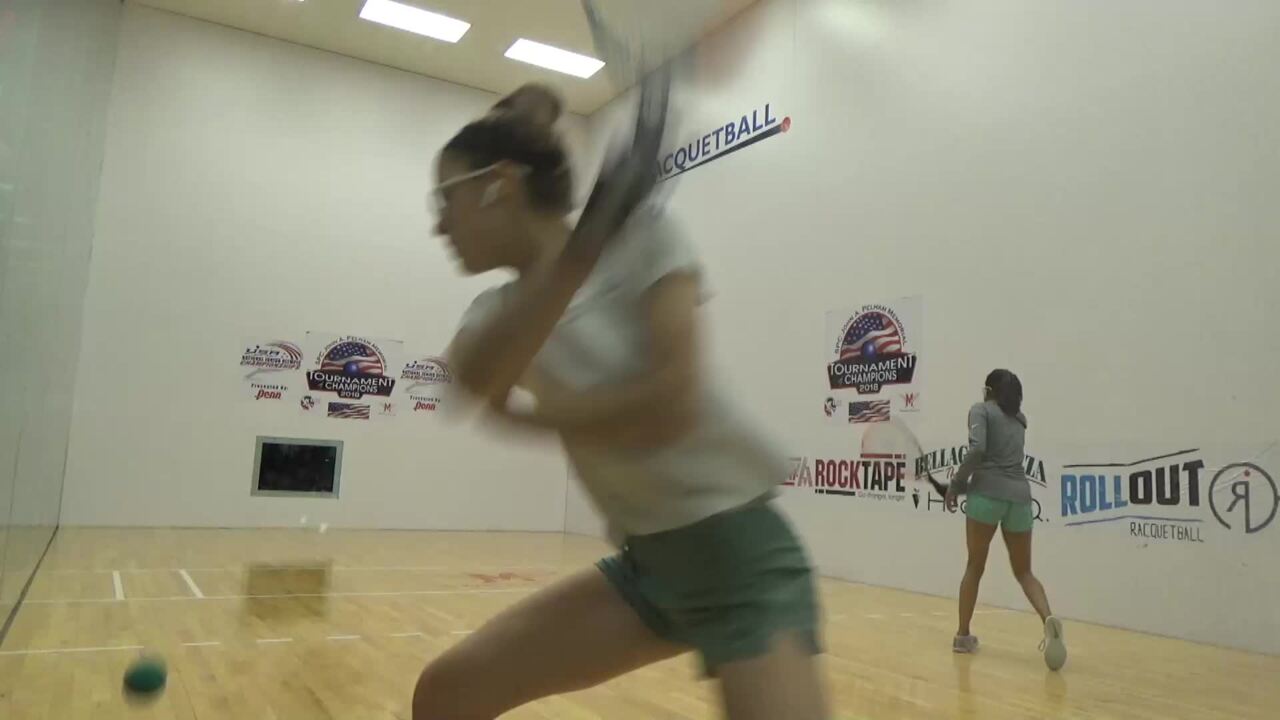 2019 National Junior Olympic Racquetball Championships Girls Doubles 18 Under