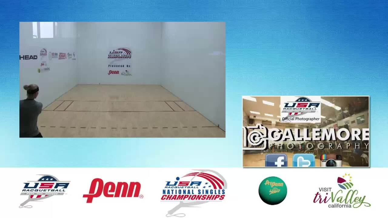 2018 National Singles Racquetball Championship Womens Round of 16