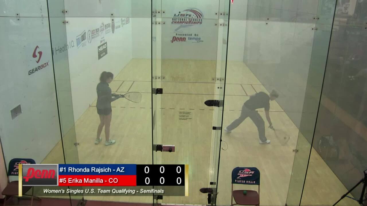 2018 National Doubles Racquetball Championship Womens Singles Semifinal