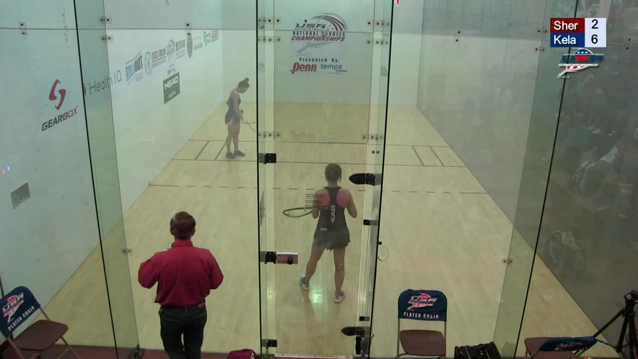 2018 National Doubles Racquetball Championship Womens Singles Semifinal