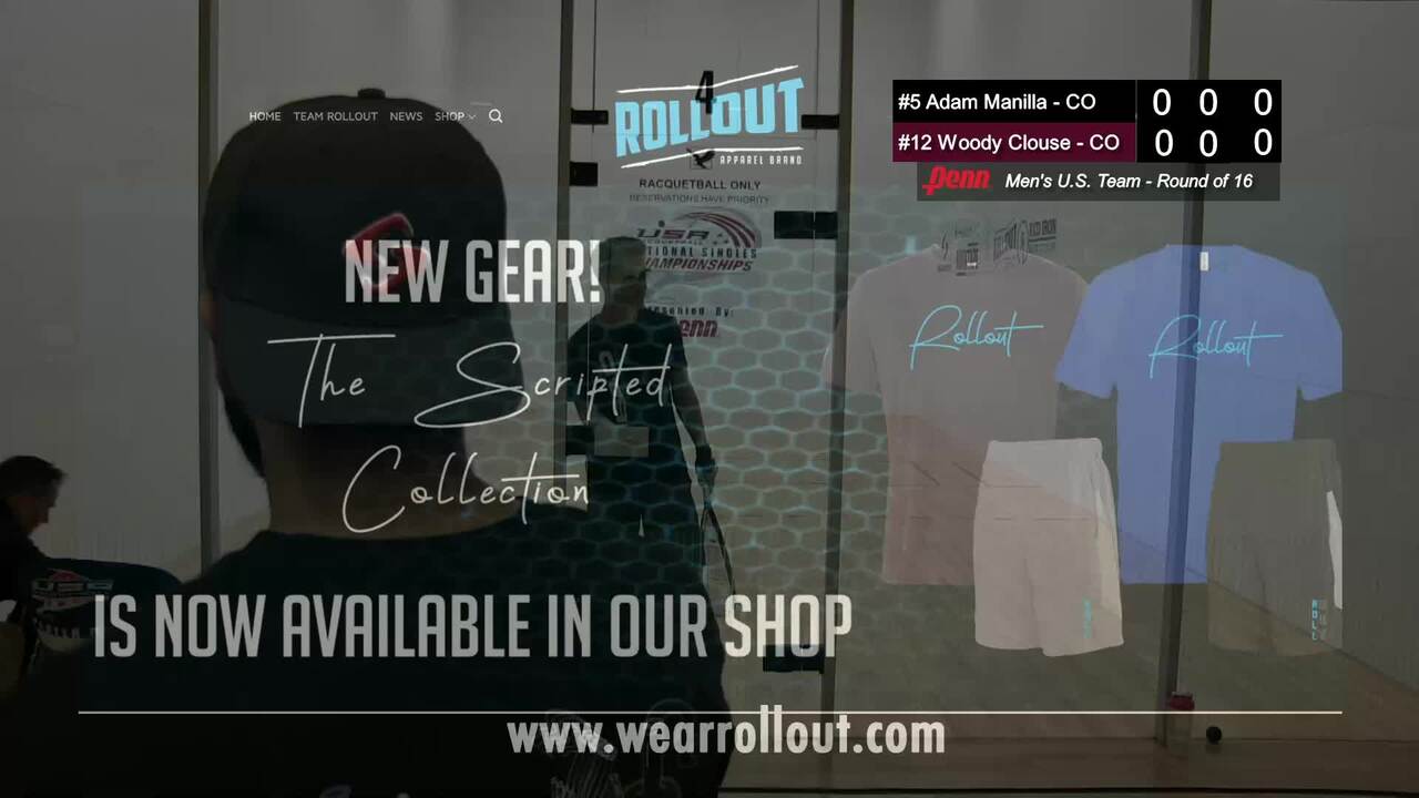 2019 National Singles Racquetball Championship Mens Round of 16