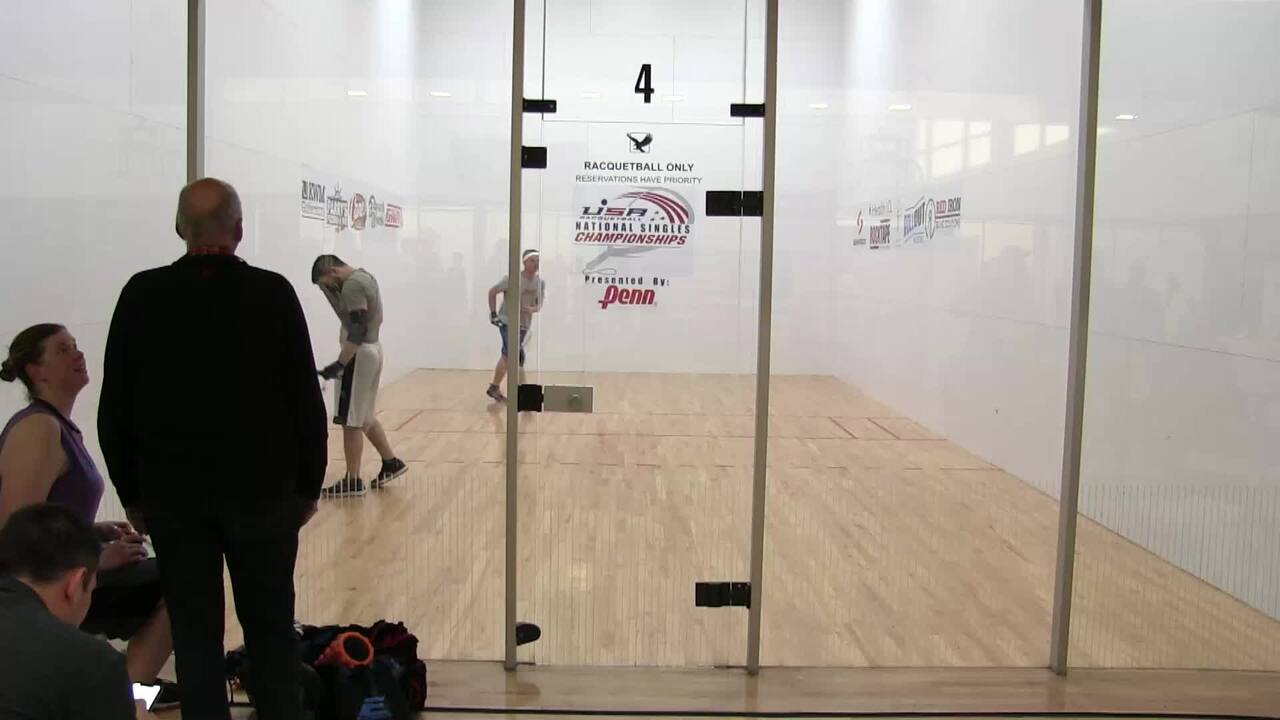 2019 National Singles Racquetball Championship Mens Round of 16