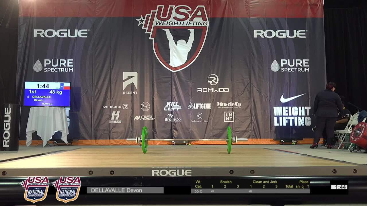 20 NJC NUC U25 F 55kg C