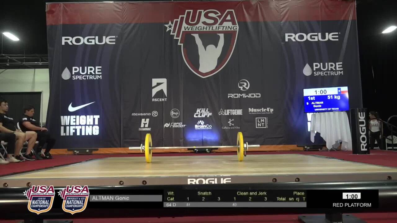 20 NJC NUC U25 F 64kg D