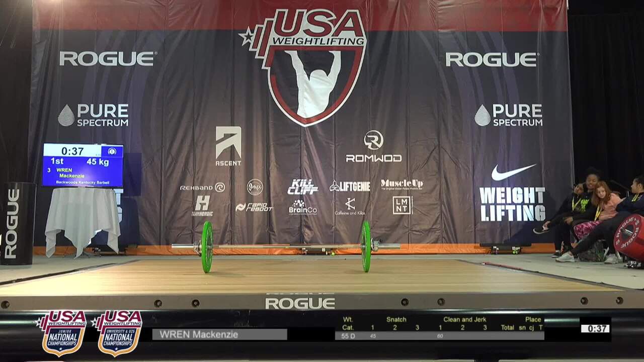 20 NJC NUC U25 F 55kg D