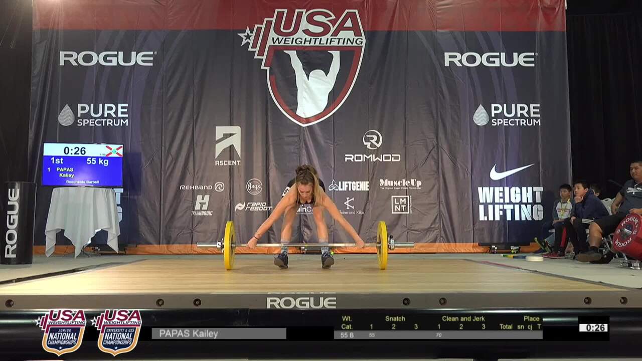 20 NJC NUC U25 F 55kg B