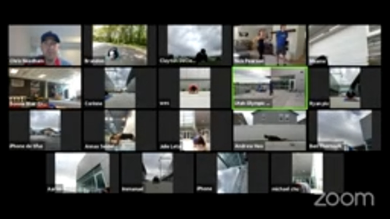 ISU KEEP TRAINING Series - Dryland Training   with Wilma Boomstra at the Utah Olympic Oval