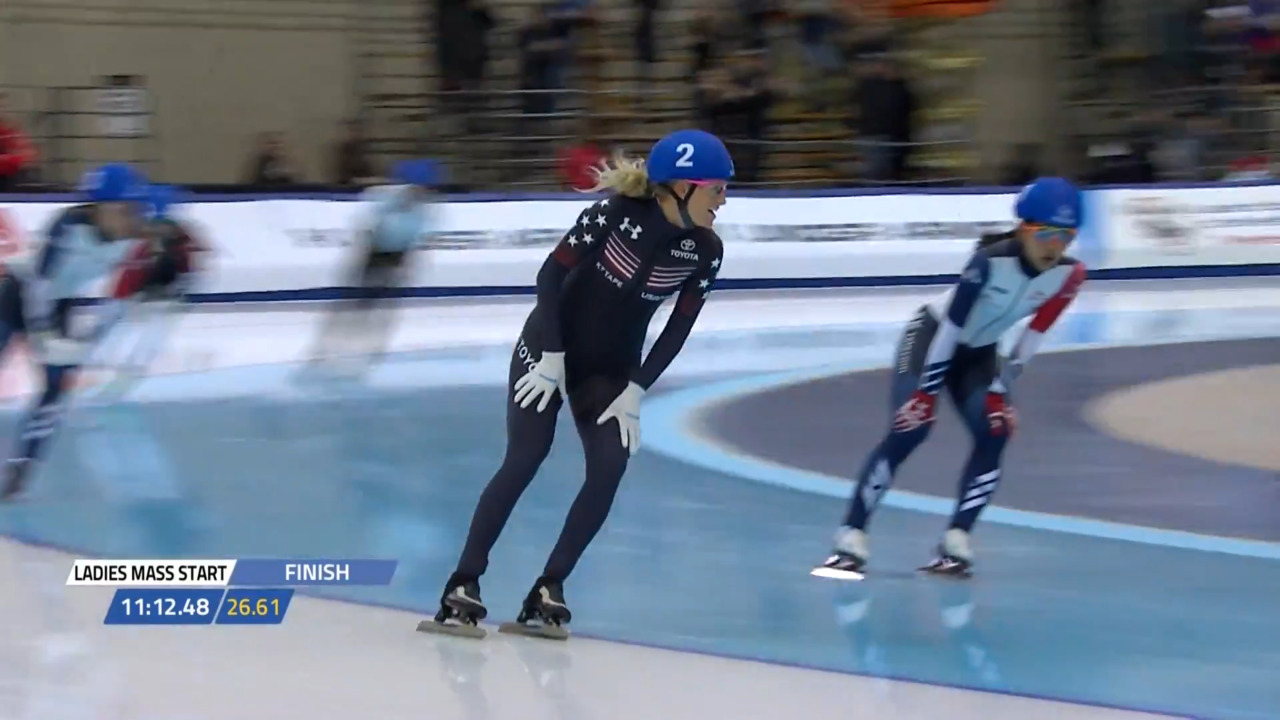 Mia Kilburg - Mass Start Gold - Four Continents Championships