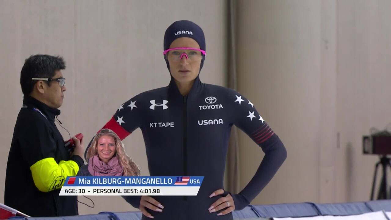 Mia Kilburg - 3000m Gold Medal - 2020 Four Continents