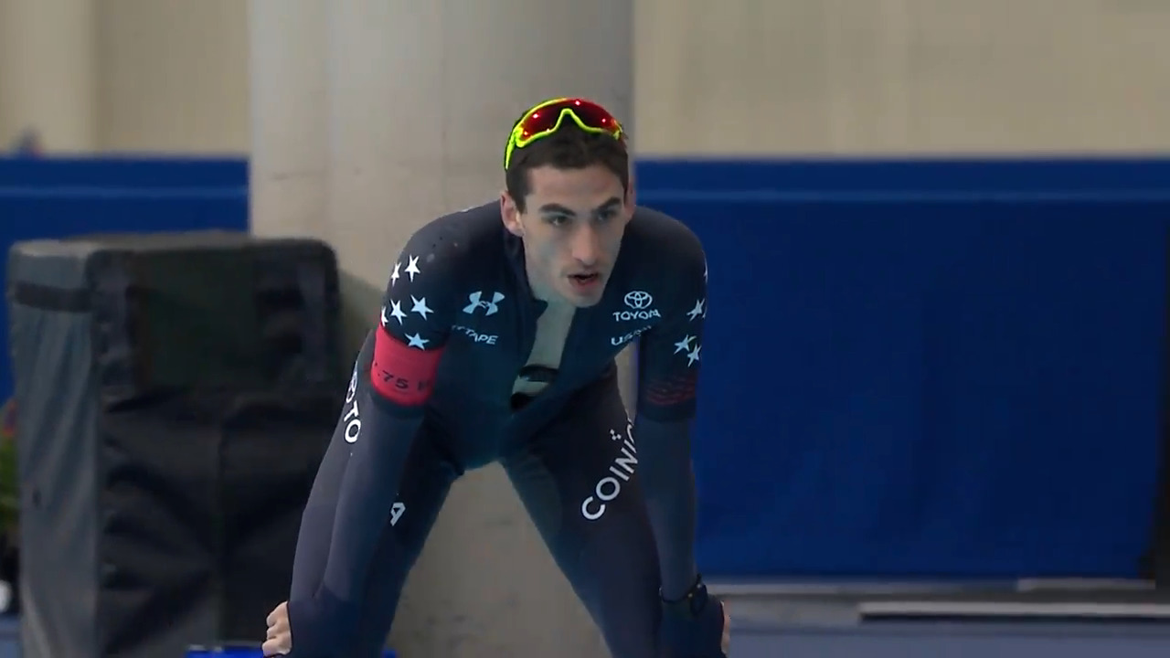 Emery Lehman wins 5000m bronze at the 2020 Four Continents Championship