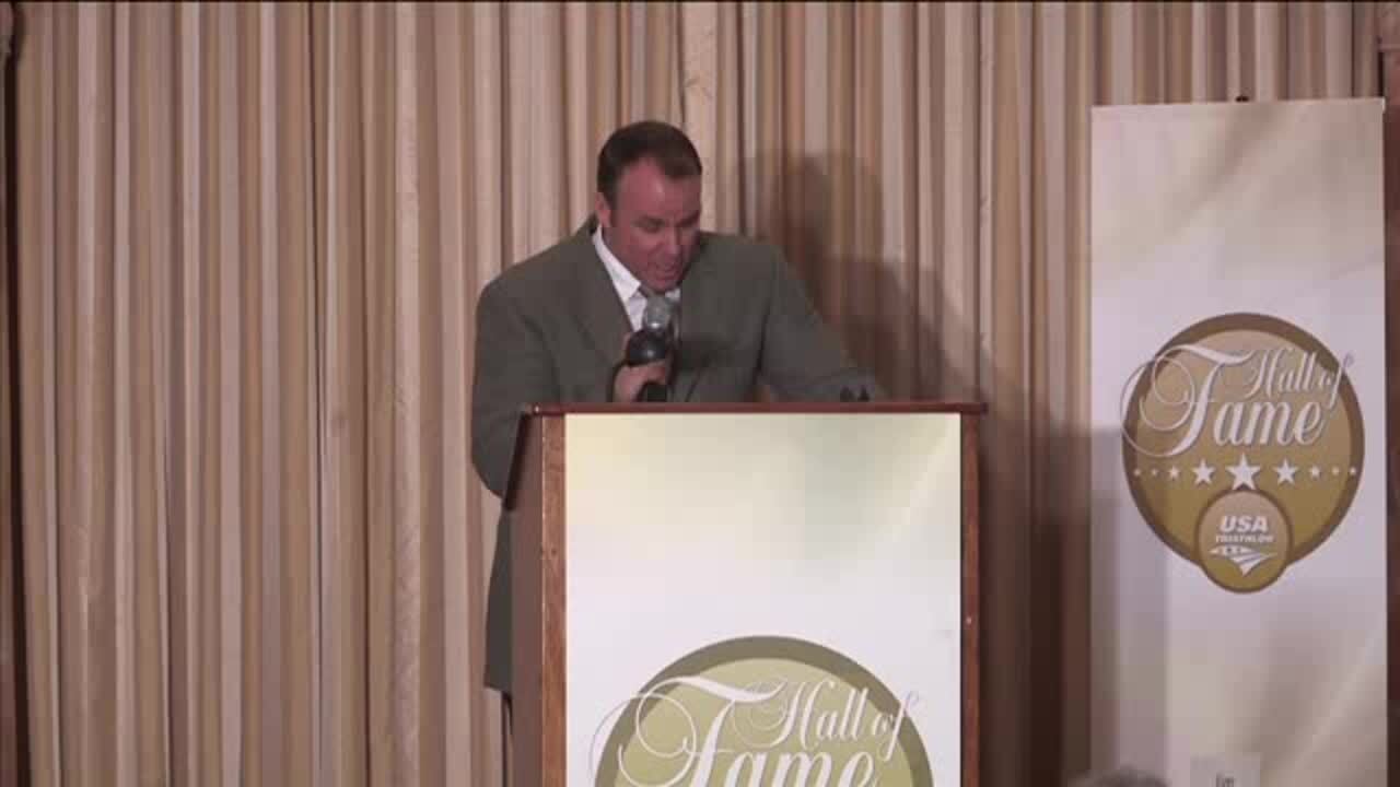 John MacLaren Induction Speech on behalf of brother Jim_USA Triathlon Hall of Fame Class of 2012