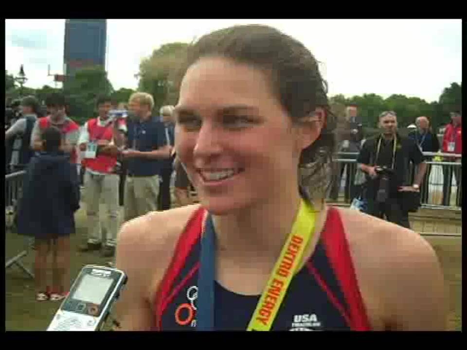 2011 ITU WCS London Gwen Jorgensen Interview