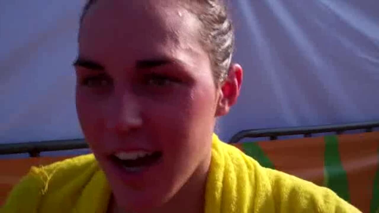 Gwen Jorgensen at the 2011 Pan American Games