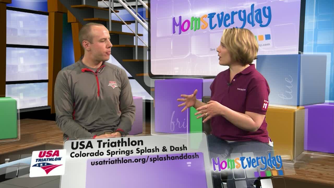 Moms Everyday USA Triathlon Splash and Dash Interview