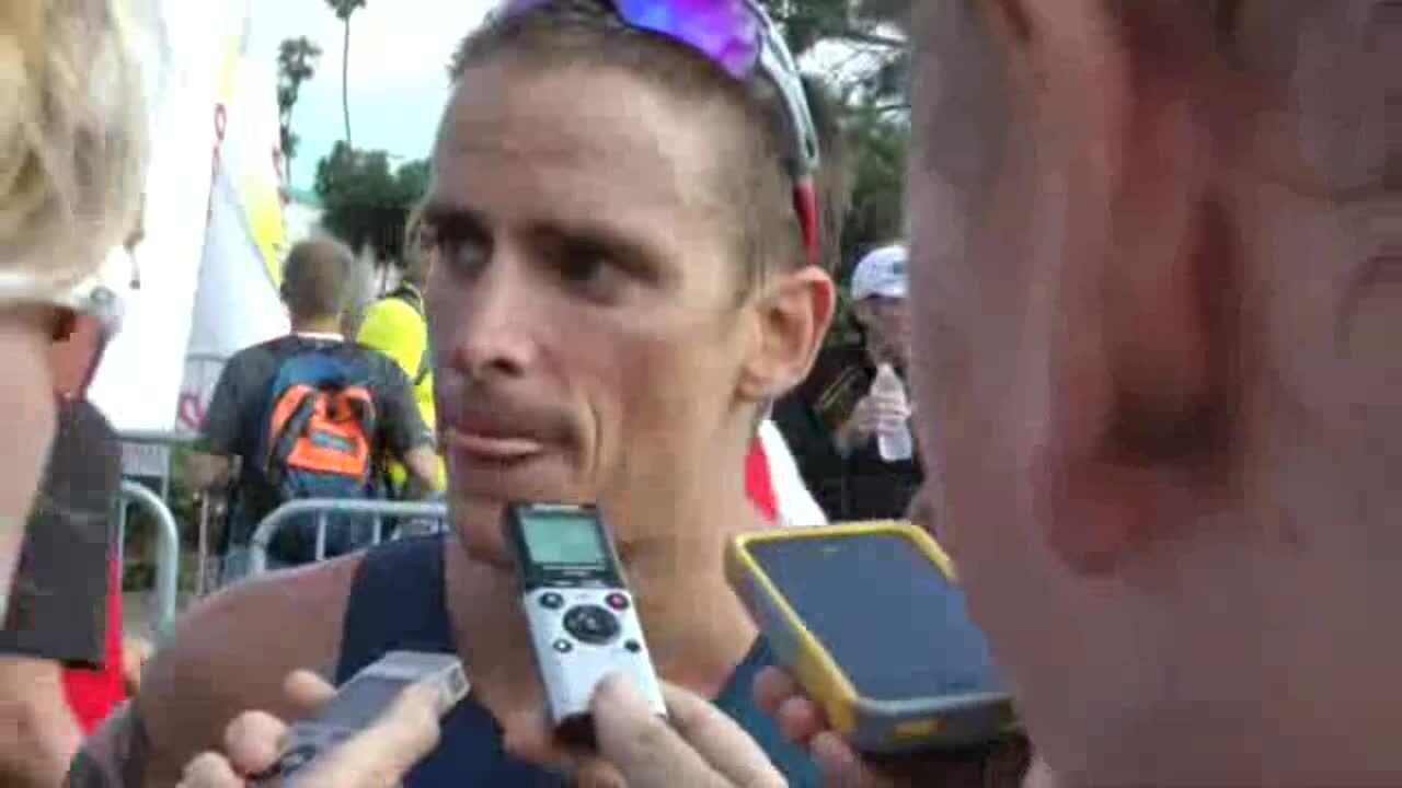 Manuel Huerta on qualifying for the US Olympic Team after the ITU World Triathlon San Diego