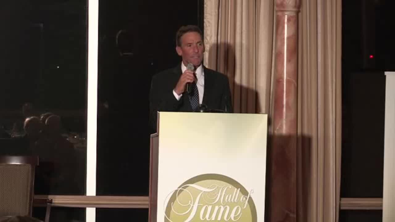 Dave Scott introduces the Scott Molina, Mark Allen and Scott Tinley Class of 2011