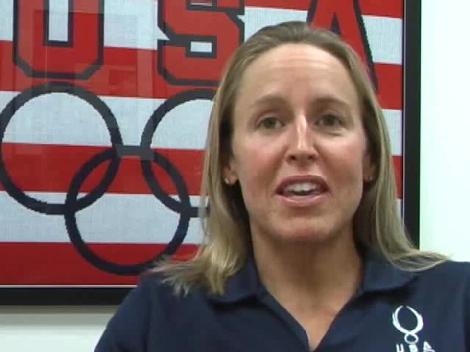 Julie Swail Ertel 2008 Pre-Beijing Olympics Interview 