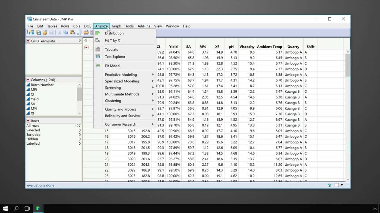 Creating an I and MR Chart Using the Control Chart Builder - JMP 