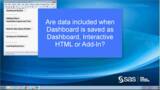 Saving Data with Dashboard