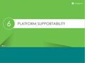 ThingWorx 8.3 Release Training Foundation Platform Supportability