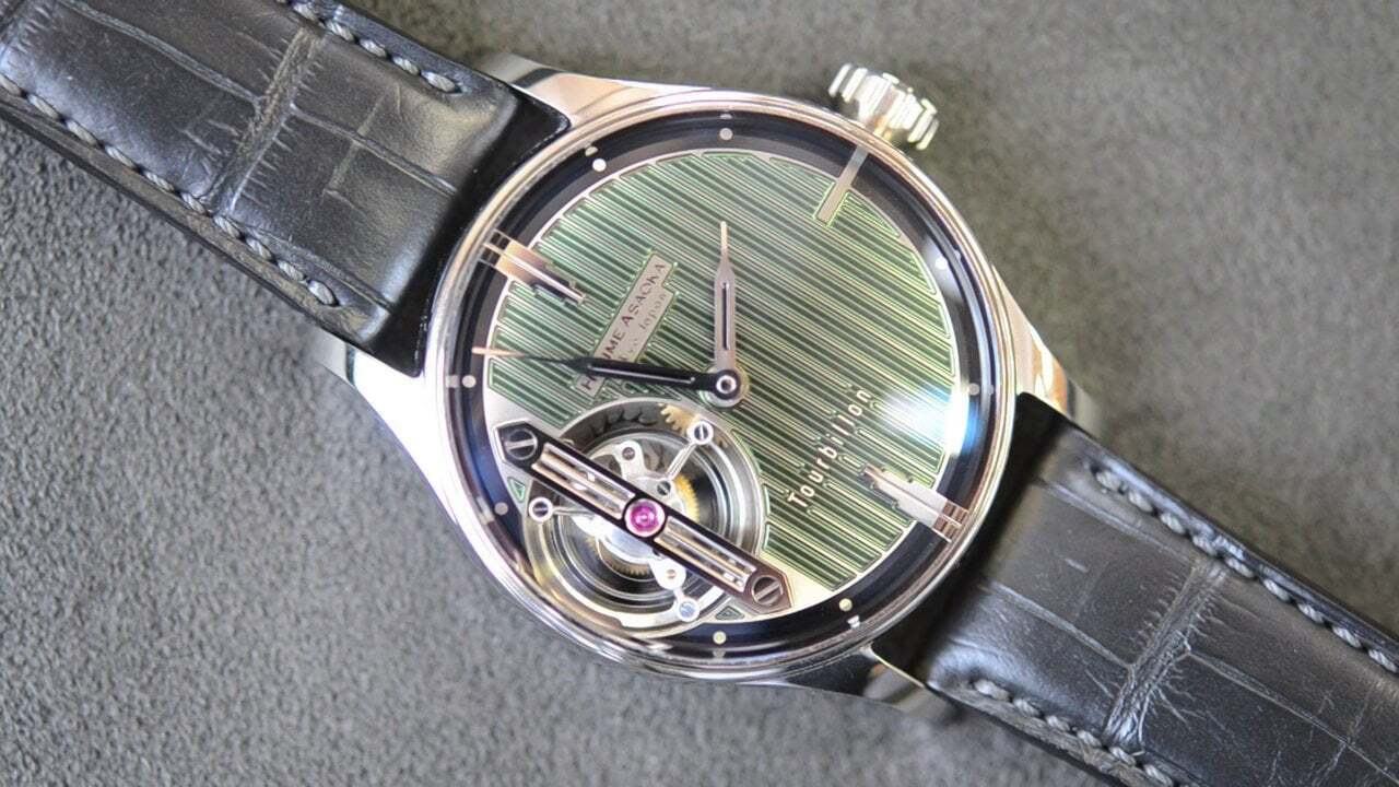 Hands On With The Hajime Asaoka Tourbillon 1 High End Independent Watchmaking From Japan Hodinkee