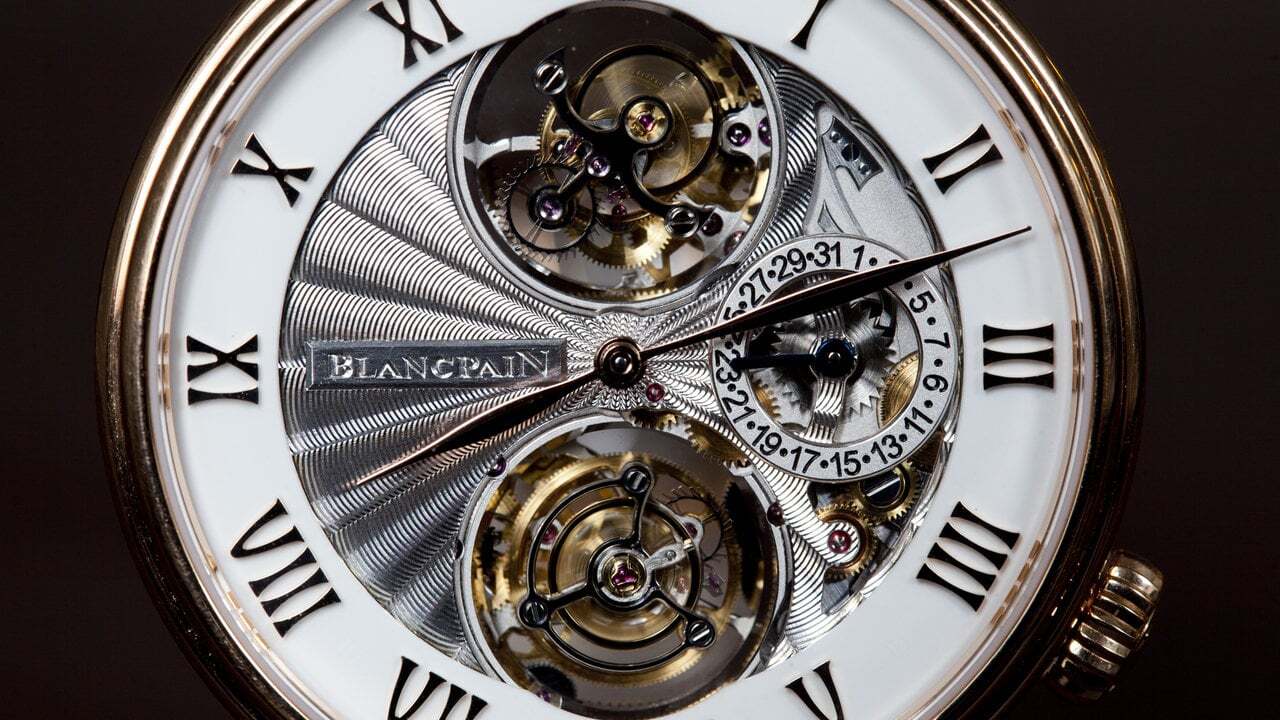 Hands On With The Blancpain Tourbillon Carrousel A Combination