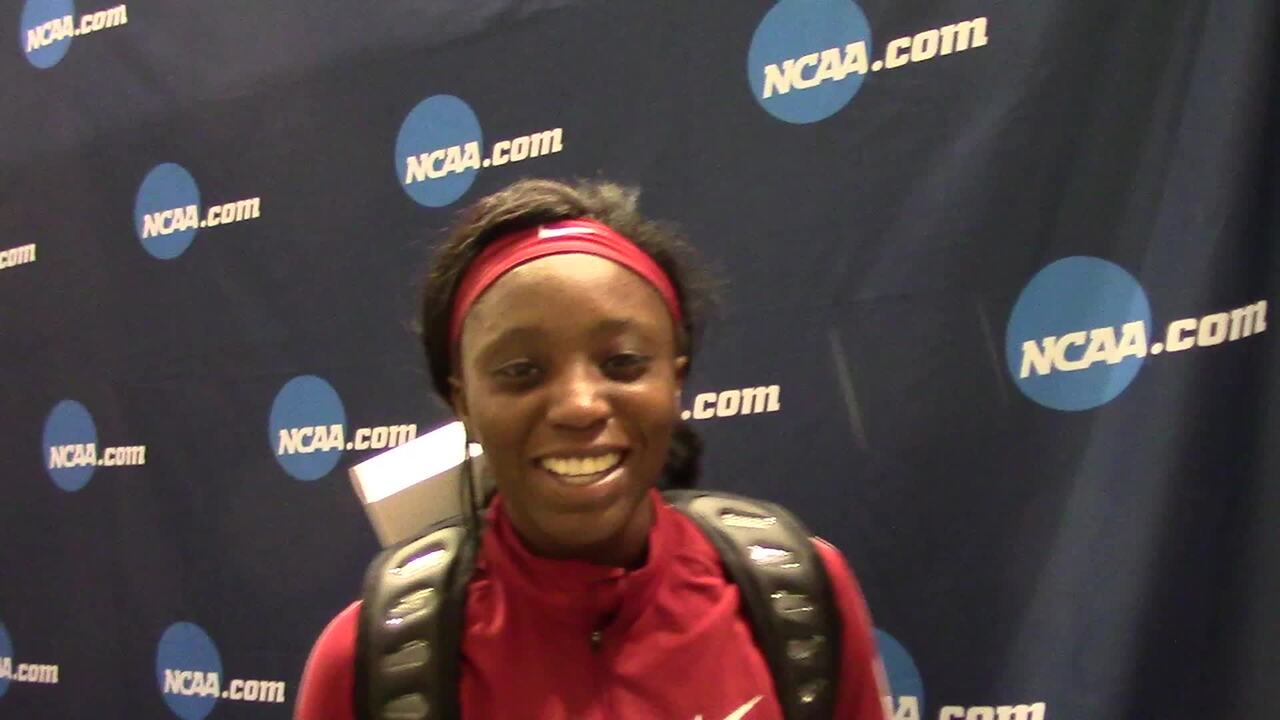 NCAA D1 Indoor Championships Videos Stacy Destin of Alabama 6th
