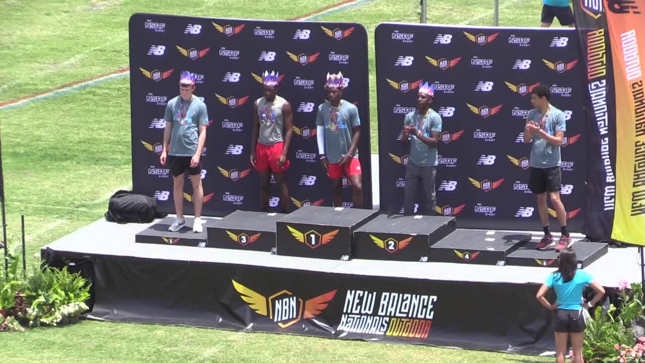 Boys High Jump Championship Awards New Balance Nationals Outdoor 2019