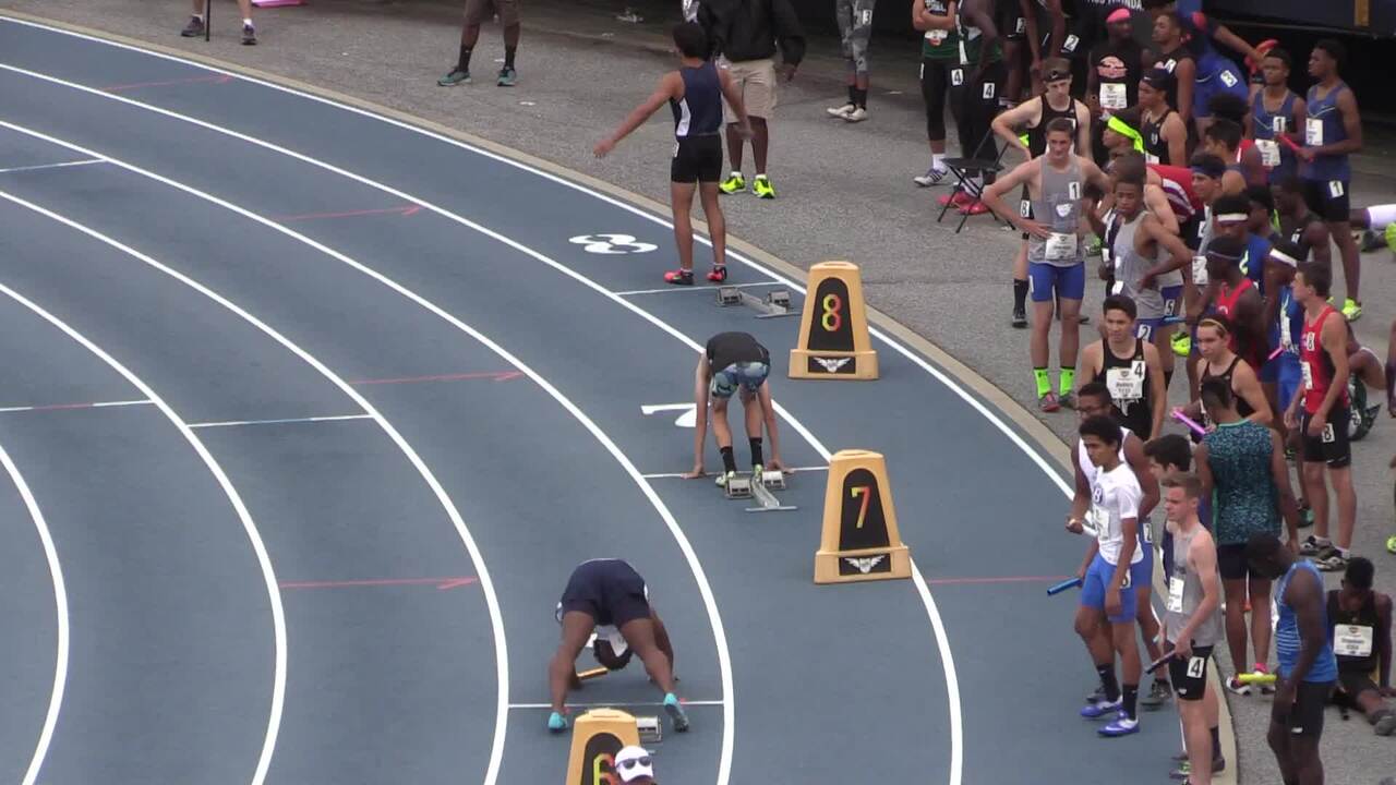 New Balance Nationals Outdoor - Videos - Boys 800m Sprint Medley Relay ...