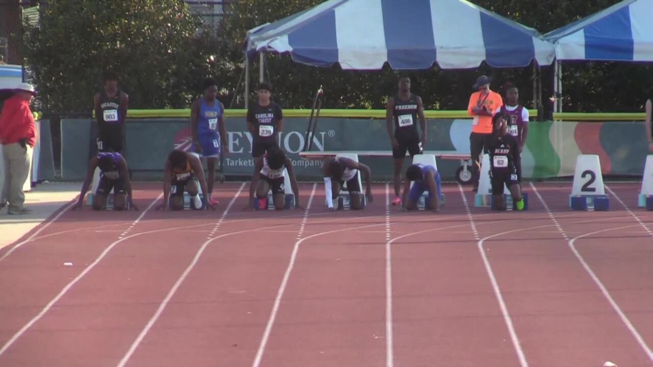 Beach Run Invitational Videos Boys 100m Prelim Heat 1 Beach Run