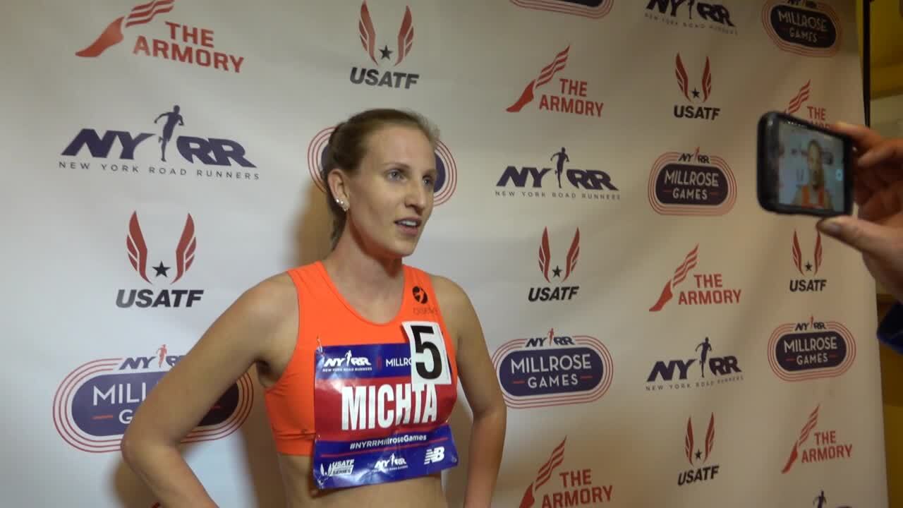 Videos Taylor Ewert 1st Place Women's 1Mile Race