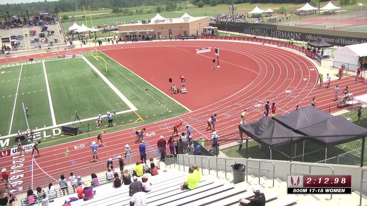 Videos - Womens 17-18 800m Heat 4 - USATF National Junior Olympic Track ...