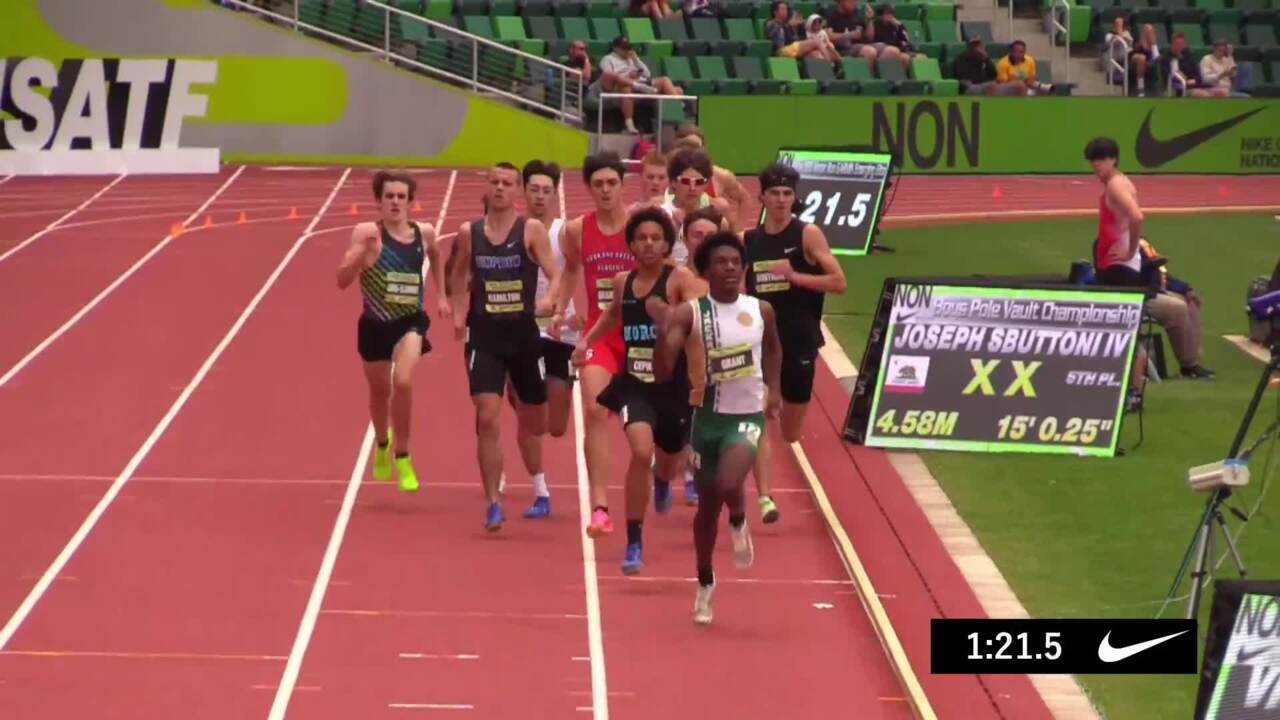 Nike Outdoor Nationals - Videos - Boys 800m Emerging Elite Section 2 - Nike  Outdoor Nationals 2024