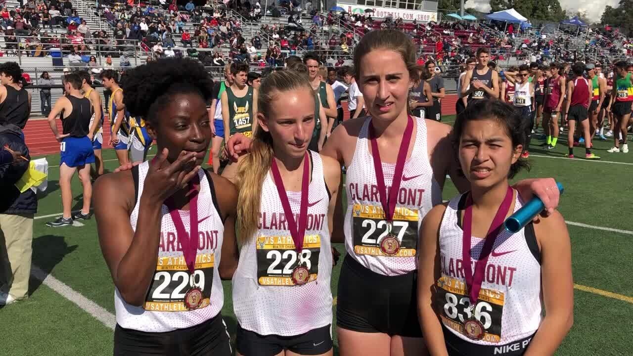 California Track and Field Winter Outdoor Championships Videos