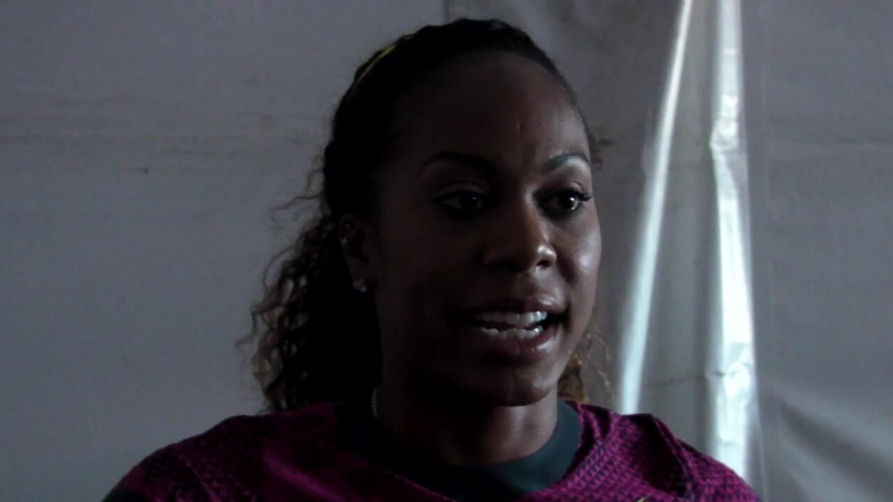 USATF.TV Videos Charlene Lipsey PostRace Women's 800m USA