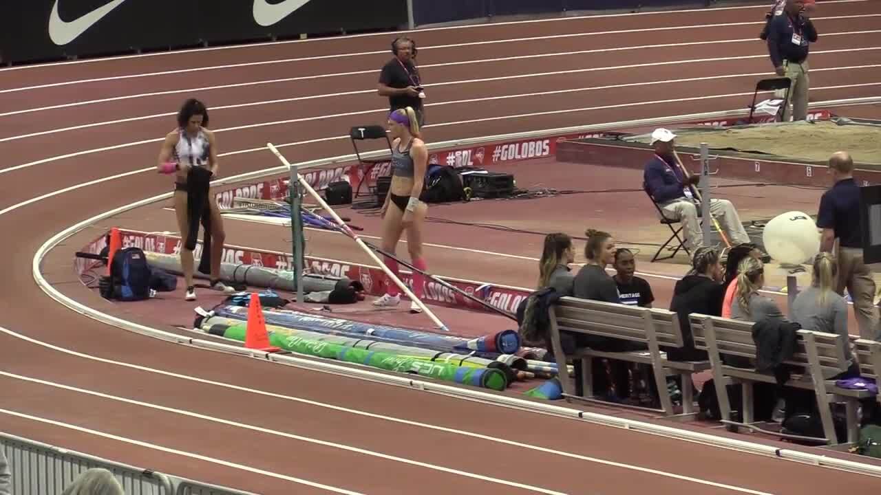 USATF.TV Videos Women's Pole Vault 4.85m and 4.90m Toyota USATF