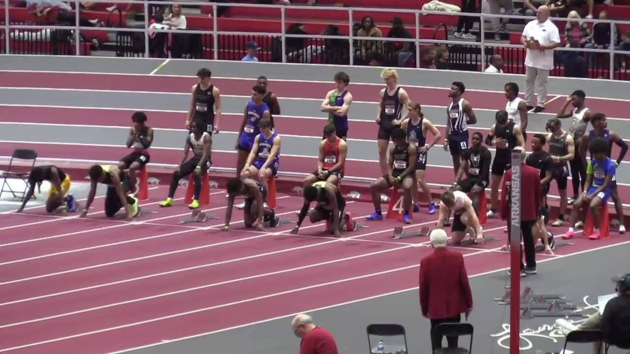 Arkansas High School Indoor Invitational Videos Boys 60m Heat 26