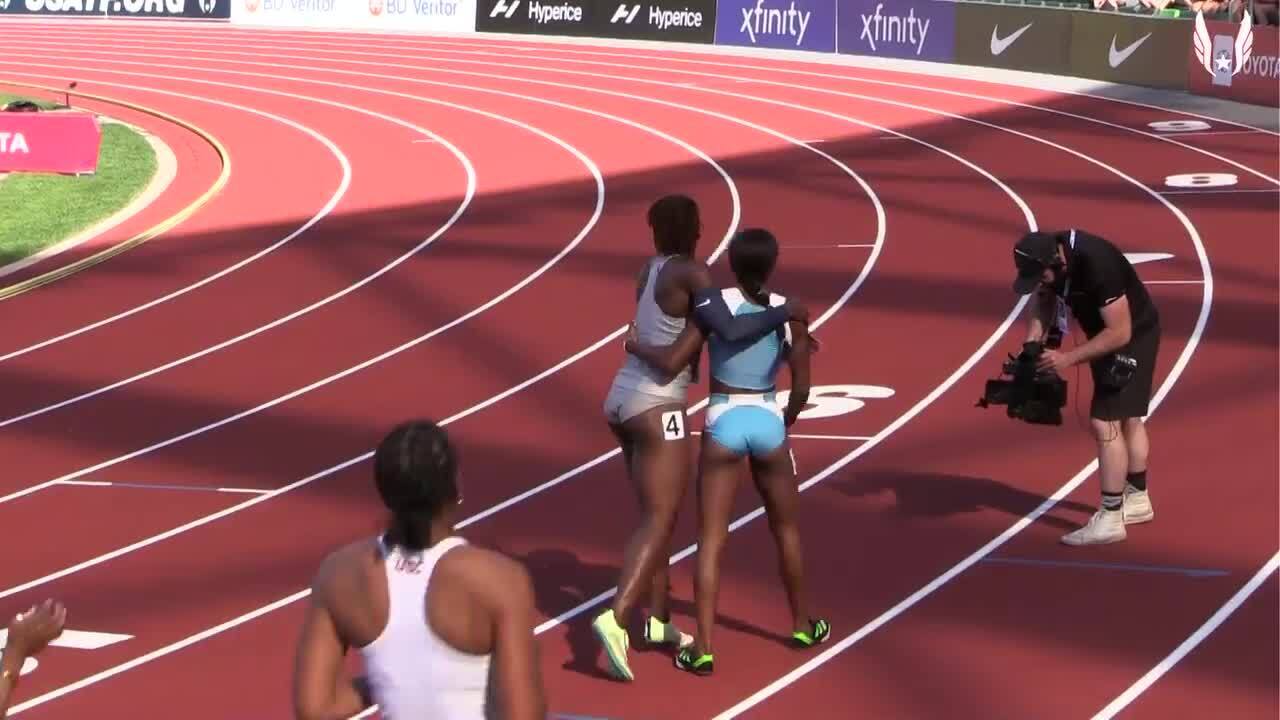 USATF.TV - Videos - Women's 100m Hurdles Prelim Heat 3 - Toyota USATF ...