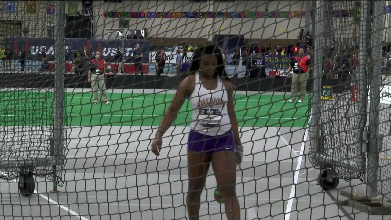 USATF.TV Videos Daniella Bunch Round 4 Foul Women's Weight Throw