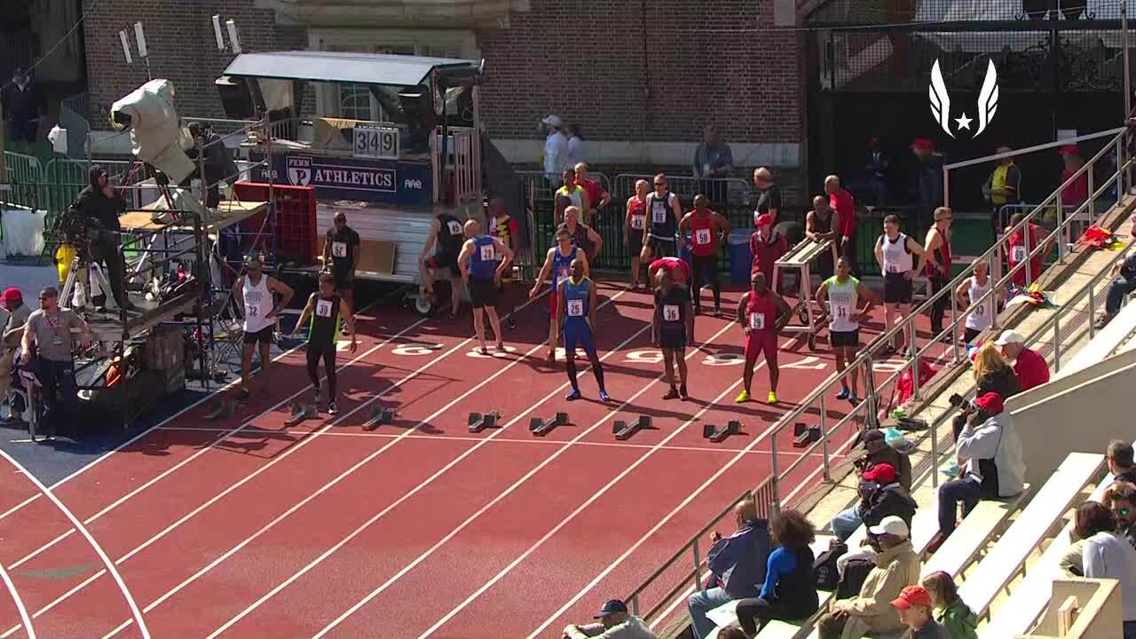 USATF.TV Videos Men's 100m Masters 5054 Event 359 Penn Relays 2019