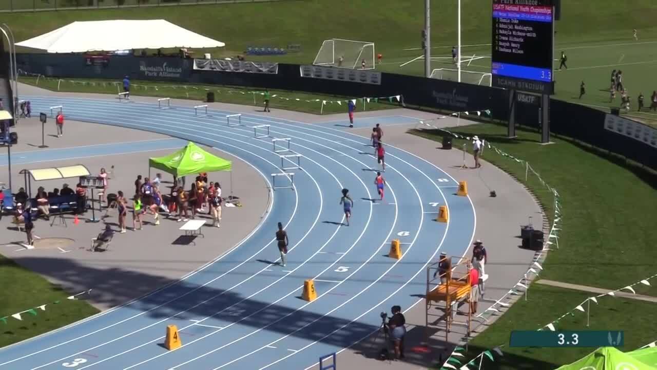 USATF.TV - Videos - Girls 15-16 400m Hurdles Prelim Heat 1 - USATF ...