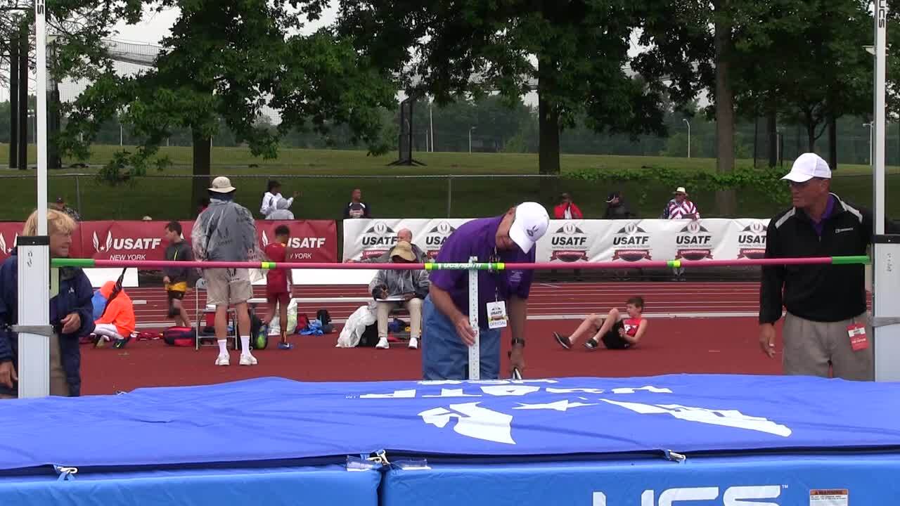 Usatf National Youth Outdoor Championships Videos Boys 11 12 Pentathlon High Jump 1 25m Usatf National Youth Outdoor Championships 18