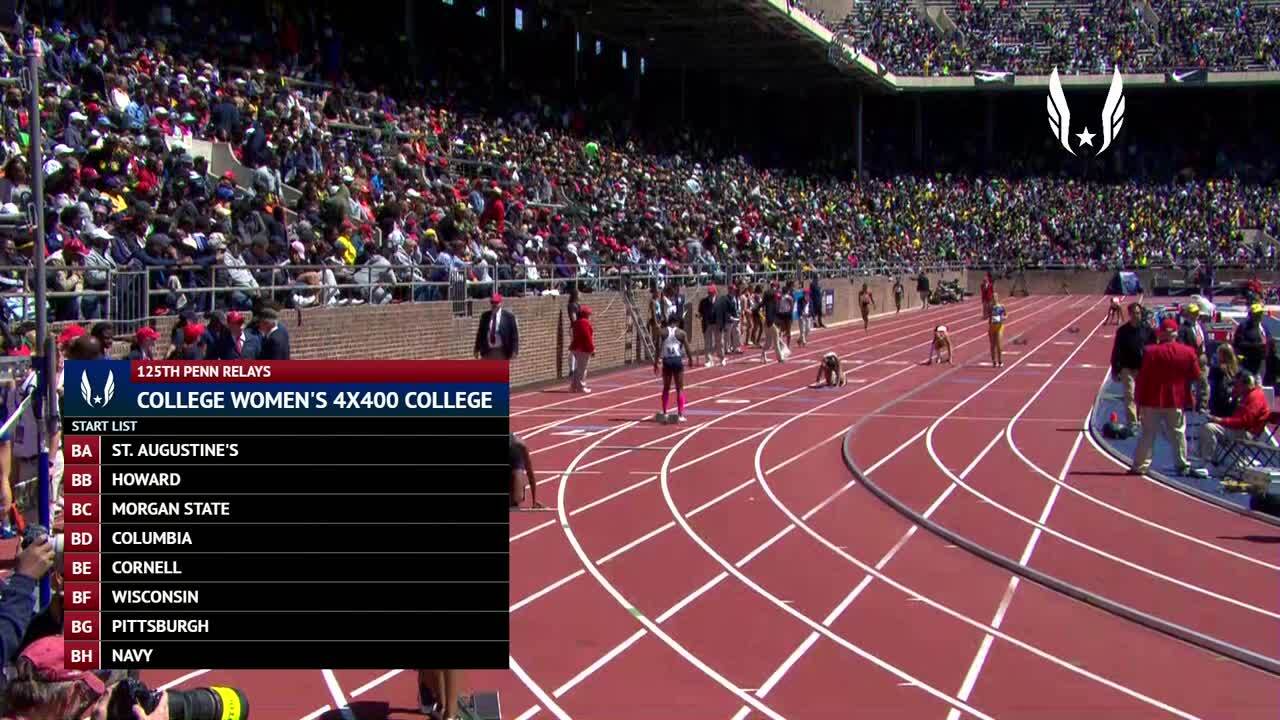 USATF.TV Videos Women's 4x400m Relay College College Event 470