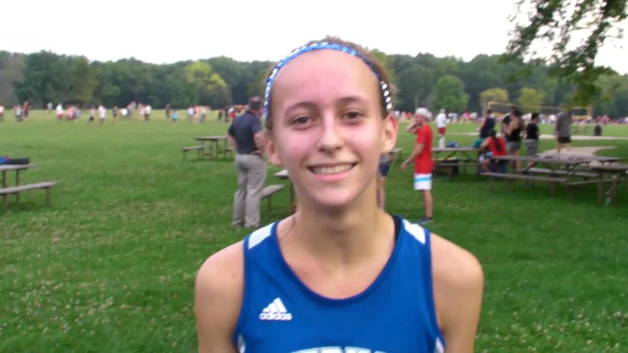 Lake County Art Campbell Invitational - Videos - Vivian Overbeck of Vernon  Hills HS wins the Girls race - Lake County Invitational 2015 - DyeStat IL
